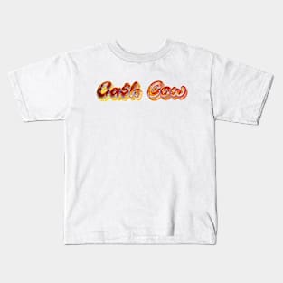 Cash Cow | Ca$h Cow | Coin Typography | Unique Design Kids T-Shirt